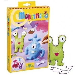 MONSTRIES 2 - TỰ L&Agrave;M QU&Aacute;I VẬT BẰNG VẢI DẠ HAI MẶT (6 c&aacute;i)