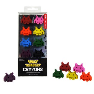 8 M&Oacute;N B&Uacute;T M&Agrave;U S&Aacute;P SPACE INVADERS TRONG HỘP (Lốc 12)