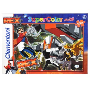 Tranh Gh&eacute;p H&igrave;nh Clementoni Generator Rex - 104 Mảnh (2 bộ)
