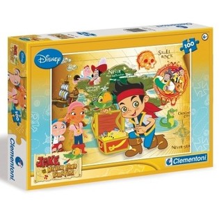 Bộ Đồ Chơi Xếp Hình Clementoni Disney Jake 100 Miếng (6 bộ)