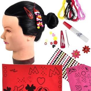 PHỤ KIỆN T&Oacute;C DISNEY MINNIE MOUSE (12 bộ)