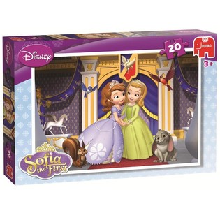 BỘ ĐỒ CHƠI XẾP H&Igrave;NH JUMBO DISNEY C&Ocirc;NG CH&Uacute;A SOFIA TRONG L&Acirc;U Đ&Agrave;I 20 MẢNH (4 bộ)