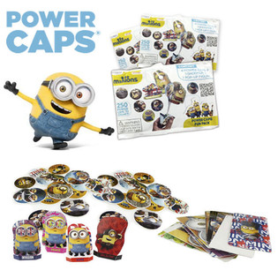 M&Aacute;Y BẮN ĐĨA MINIONS POWER CAPS FUN PACK TRONG T&Uacute;I B&Iacute; MẬT (100 c&aacute;i)