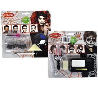 Bộ Trang Điểm Halloween Tr&ecirc;n Thẻ (6 C&aacute;i)