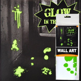 DECAL D&Aacute;N TƯỜNG GLOW IN THE DARK - TRANG TR&Iacute; KINH DỊ (6 miếng)