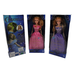 B&uacute;p B&ecirc; Cổ T&iacute;ch Lọ Lem Cinderella, Nhiều M&agrave;u (3 chiếc)