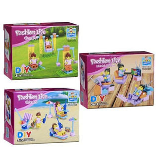 GẠCH XẾP H&Igrave;NH BRICKS - D&Ograve;NG B&Eacute; G&Aacute;I (24 m&oacute;n)