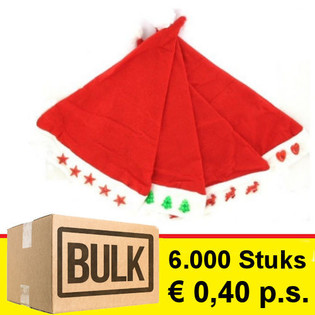 ***ƯU ĐÃI SỈ CỰC LỚN*** LÔ HỖN HỢP MŨ NOEL PHÁT SÁNG LED (6.000 cái)