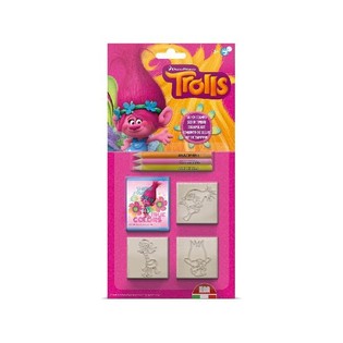 Bộ dấu in Trolls Dreamworks 5 món (24 bộ) Giá sỉ B2B