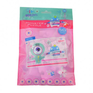 I LOVE MONSTERS Bộ xếp h&igrave;nh cho b&eacute; g&aacute;i, 50 mảnh (36 bộ)