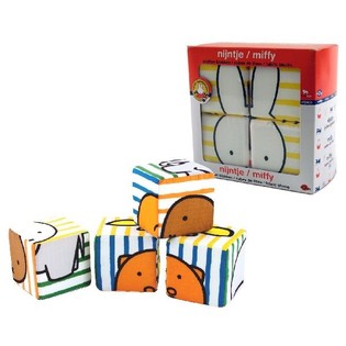 MIFFY - BỘ ĐỒ CHƠI KHỐI XẾP CHỒNG MỀM 4 M&Oacute;N (1 bộ)
