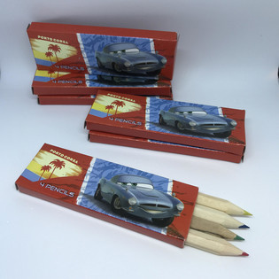 B&uacute;t Ch&igrave; M&agrave;u Disney Cars - Hộp 4 C&acirc;y (48 hộp)