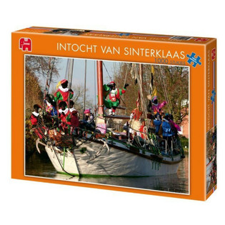 JUMBO - Tr&ograve; chơi xếp h&igrave;nh Sự xuất hiện của Sinterklaas 1.000 mảnh (2 bộ)