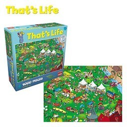 Bộ xếp hình That’s Life - Hội chợ mùa hè, 1000 mảnh (1 bộ)