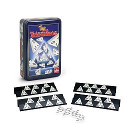 Triominos The Original Travel Tour Edition (Hộp Thiếc) (1 bộ)