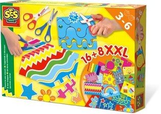 Ses Bộ Đồ Chơi Học Cắt Giấy XXL (1 bộ)