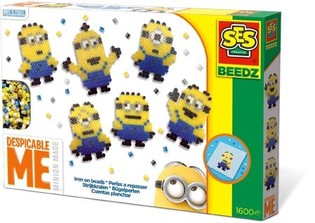 Tranh Hạt Đậu Đ&iacute;nh Đ&aacute; Ủi SES Creative Chủ Đề Minions (1 bộ)