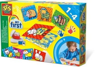 SES My First - Những tấm thẻ vẽ bằng ng&oacute;n tay đầu ti&ecirc;n của t&ocirc;i (1 bộ)