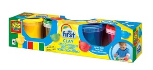 SES My First - Đất Nặn An Toàn Cho Bé, 4 Màu (1 bộ)