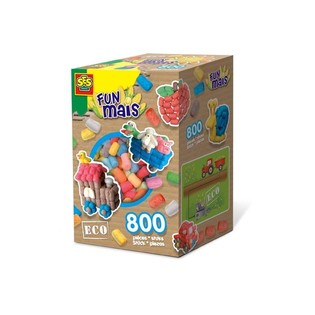 Đồ Chơi S&aacute;ng Tạo SES Funmais Mix 800 Miếng - Đất S&eacute;t Ng&ocirc; Tự Ph&acirc;n Hủy