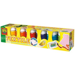 Màu vẽ vải SES Trendy - 6 màu (1 bộ)