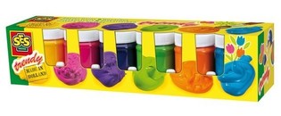 Màu Nước Bột Vẽ Poster SES Trendy, 6x50ml (6 màu) (1 bộ)