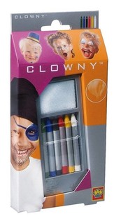 Bút Sáp Hóa Trang SES Clowny (6 Màu) (1 bộ)