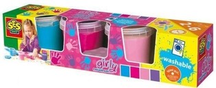Ses M&agrave;u Vẽ Tay Girly, Bộ M&agrave;u 4x150ml (1 bộ)