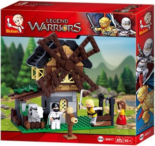 Đồ Chơi Lắp R&aacute;p Sluban Legend Warriors Cối Xay Gi&oacute; M38-B0617 (1 bộ)