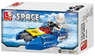 Đồ chơi lắp ráp Sluban Space Jet M38-B0315 (1 hộp)