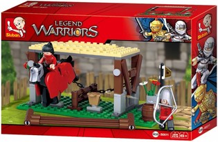 Đồ chơi lắp ráp Chuồng ngựa Sluban Legend Warriors M38-B0611 (1 hộp)