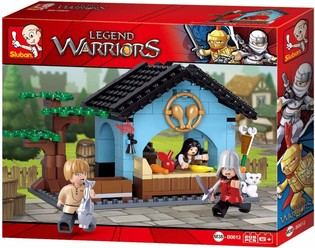 Sluban Cửa hàng tạp hóa Legend Warriors M38-B0612 (1 bộ)