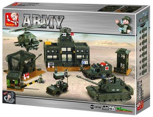 Tổng hành dinh Sluban Army M38-B7100 (1 bộ)
