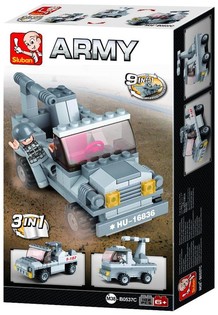 Bộ lắp ráp Tên lửa Sluban Army 3-trong-1 M38-B0537C (1 chiếc)