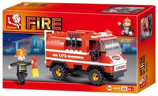 Sluban Xe Cứu Hỏa M38-B0276 (1 bộ)