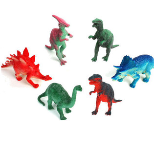 BỘ KHỦNG LONG NHIỀU LOẠI 9-11 Cm. (48 con)