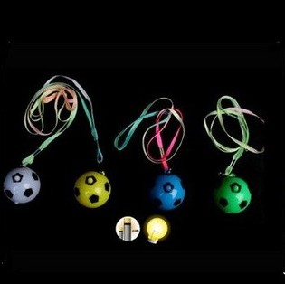 Mặt D&acirc;y Chuyền H&igrave;nh Quả B&oacute;ng Đ&aacute; LED Ph&aacute;t S&aacute;ng (48 c&aacute;i)