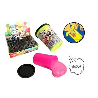 SLIME PUTTY HÔI MÀU NEON TRONG HỘP TRƯNG BÀY, 70g (24 cái)