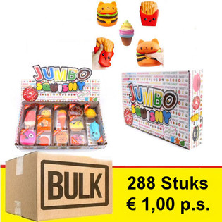 *** ƯU Đ&Atilde;I MUA SỈ *** JUMBO SQUISHY trong Hộp trưng b&agrave;y (288 c&aacute;i) - HOT!