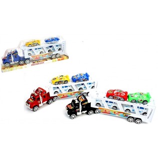 Xe Tải Lớn K&egrave;m 4 &Ocirc; T&ocirc; Trong Vỉ (6 chiếc)