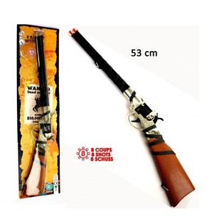 SÚNG ĐỒ CHƠI WESTERN CỠ LỚN, 8 PHÁT, DÀI 53 CM (12 cây)