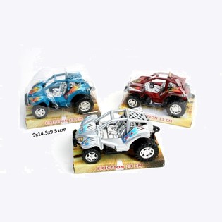 XE BUGGY Đ&Agrave; MẠNH MẼ TR&Ecirc;N VỈ NHỰA, D&Agrave;I 13 CM (12 chiếc)