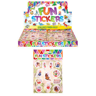 H&Igrave;NH D&Aacute;N FUN STICKERS &ndash; MẪU: TI&Ecirc;N NỮ (120 chiếc)