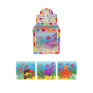 TRANH GH&Eacute;P H&Igrave;NH &ndash; SEA LIFE, 13 x 12 Cm. K&Egrave;M HỘP TRƯNG B&Agrave;Y (108 chiếc)