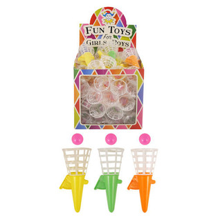 Tr&ograve; Chơi Hứng B&oacute;ng Click 'n Catch, 12 Cm, Hộp Trưng B&agrave;y (48 C&aacute;i)