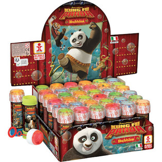 BONG B&Oacute;NG X&Agrave; PH&Ograve;NG KUNG FU PANDA, 60ML TRONG HỘP TRƯNG B&Agrave;Y (36 c&aacute;i)