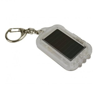 MÓC KHÓA NĂNG LƯỢNG MẶT TRỜI CÓ ĐÈN LED - TRONG SUỐT (20 cái)