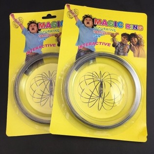 Magic Rings / Flow Rings - V&ograve;ng Ma Thuật Động Lực Học 3D - ĐA SẮC | C&Oacute; THẺ (12 C&aacute;i)