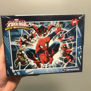 MARVEL &ndash; TR&Ograve; CHƠI GH&Eacute;P H&Igrave;NH SPIDERMAN, 60 Miếng (4 bộ)