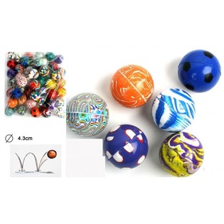 BÓNG CAO SU NẢY SIÊU LỚN – Ø4,3CM (48 quả)